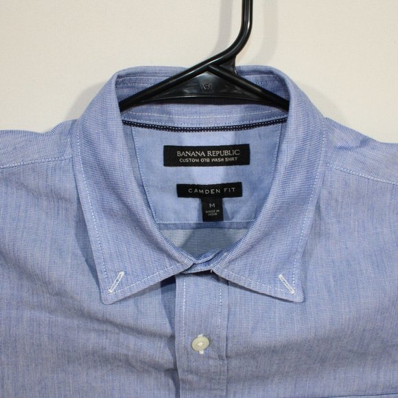 Banana Republic Men's Long Sleeve Shirt Sz M - Picture 2 of 3